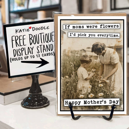 Happy Mothers Day Cards & Display Stand | Mothers Day Gifts