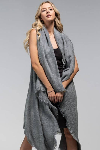 Cascade Vest with Fringe