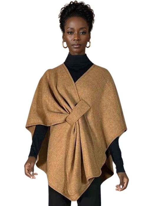 LC16 - Luxury Wool Feel Loop Cape