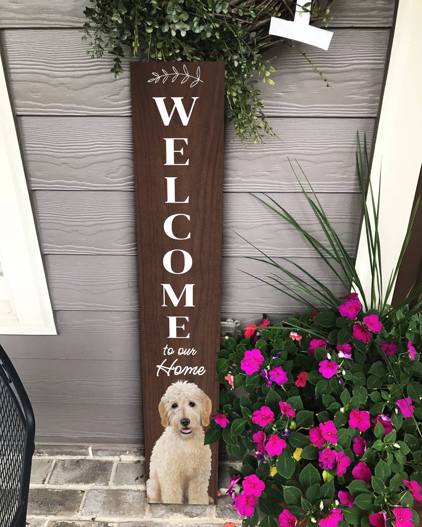 Goldendoodle Welcome sign