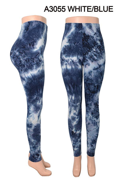 A3055 YOGA SPORTS LEGGINGS MILK SILK MIXED SIZES 12PCS/PACK