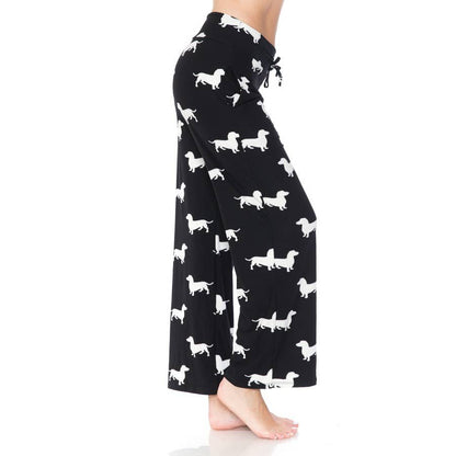 Buttery Soft Print Pajama Pants with Drawstring