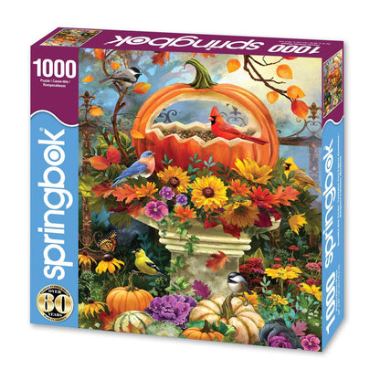 Bountiful Bird Feeder 1000 Piece Jigsaw Puzzle