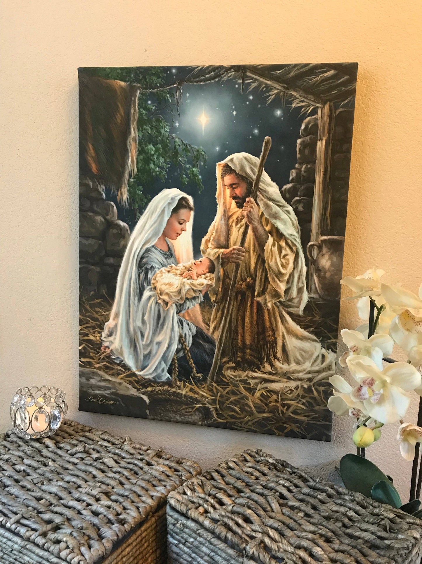 Glory to God Canvas Wall Art