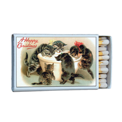 Matches • Christmas Kittens • Home Decor for Candles