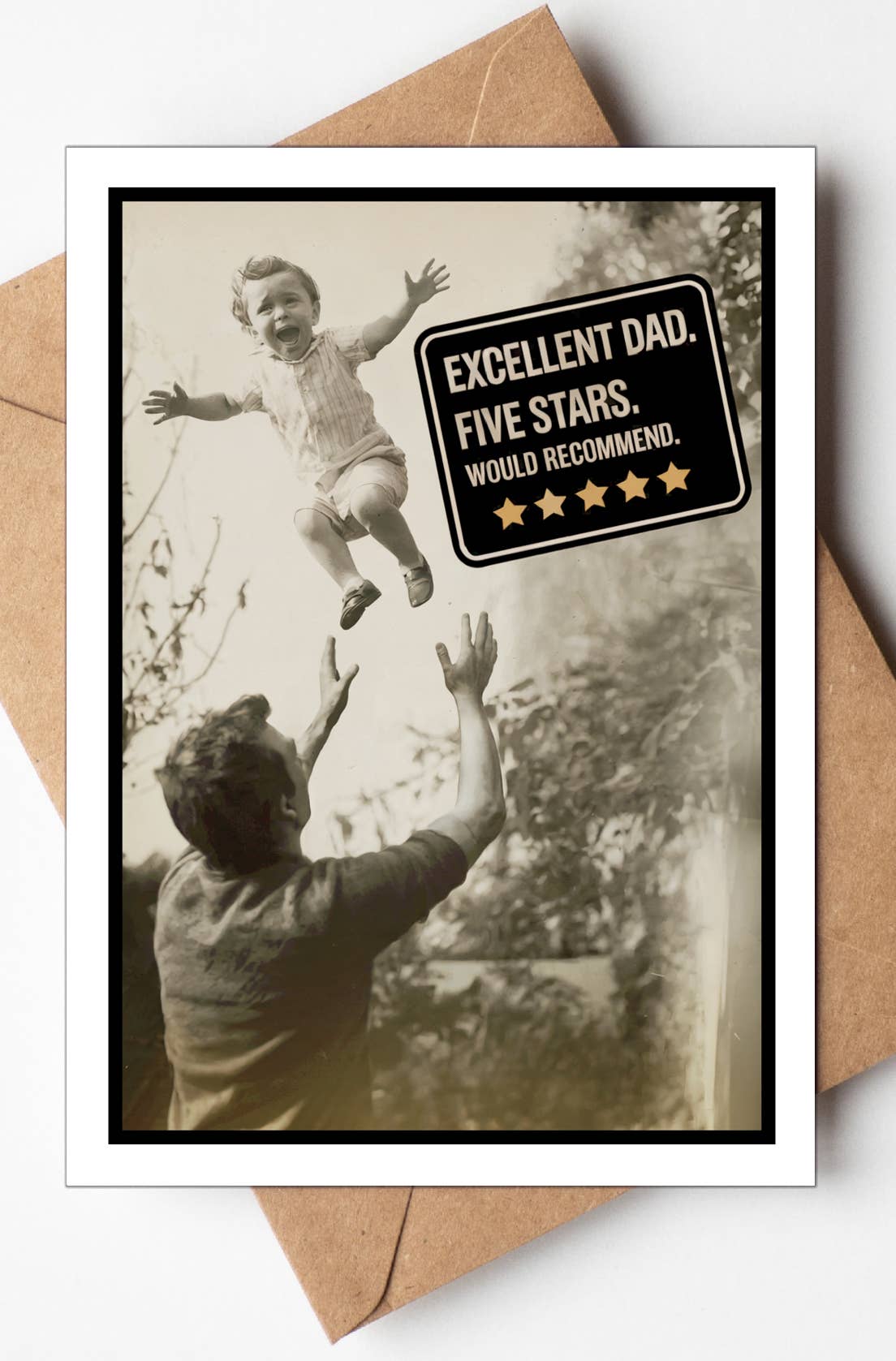 Funny Fathers Day Cards | Free Display Stand | Made in US