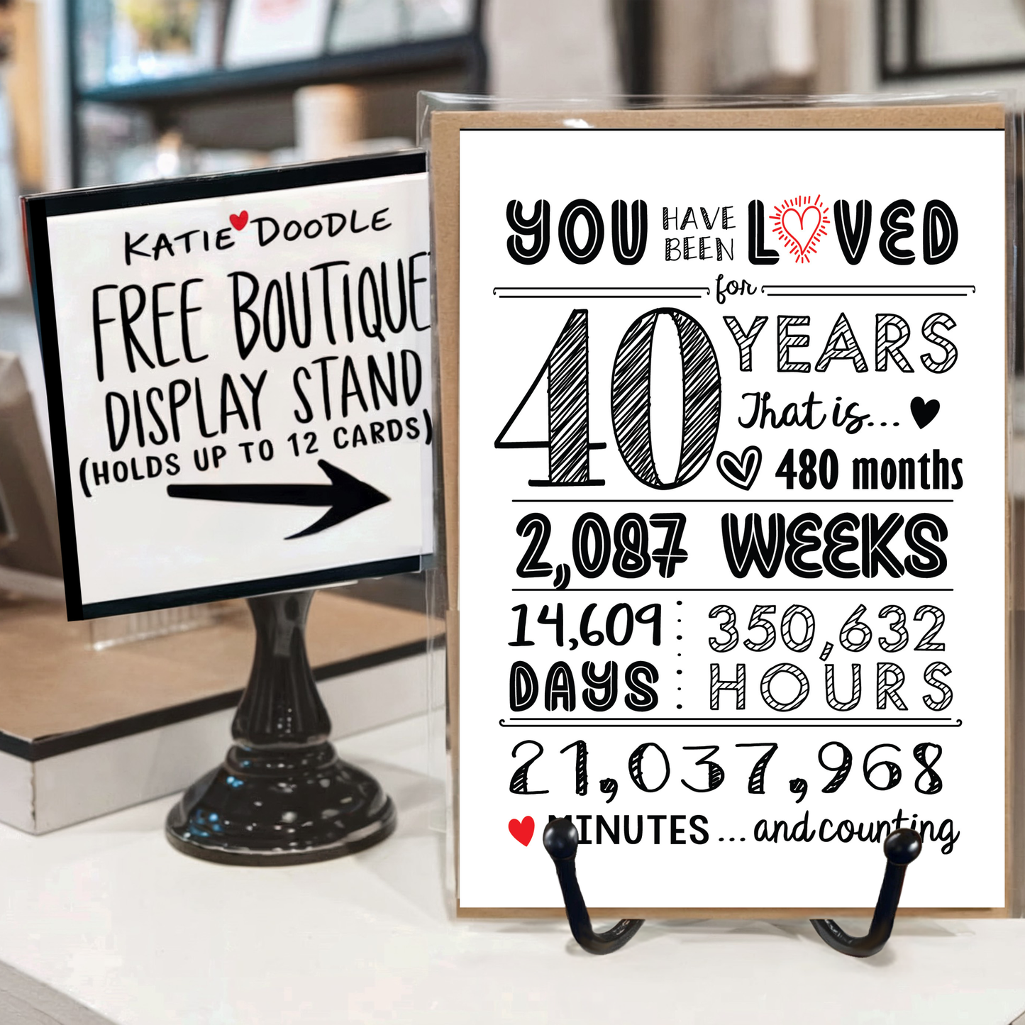40th Birthday Cards / Anniversary / Gifts - Bulk