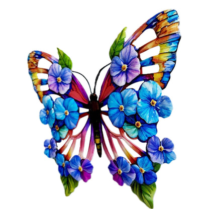 8" Iron Butterfly Plaque