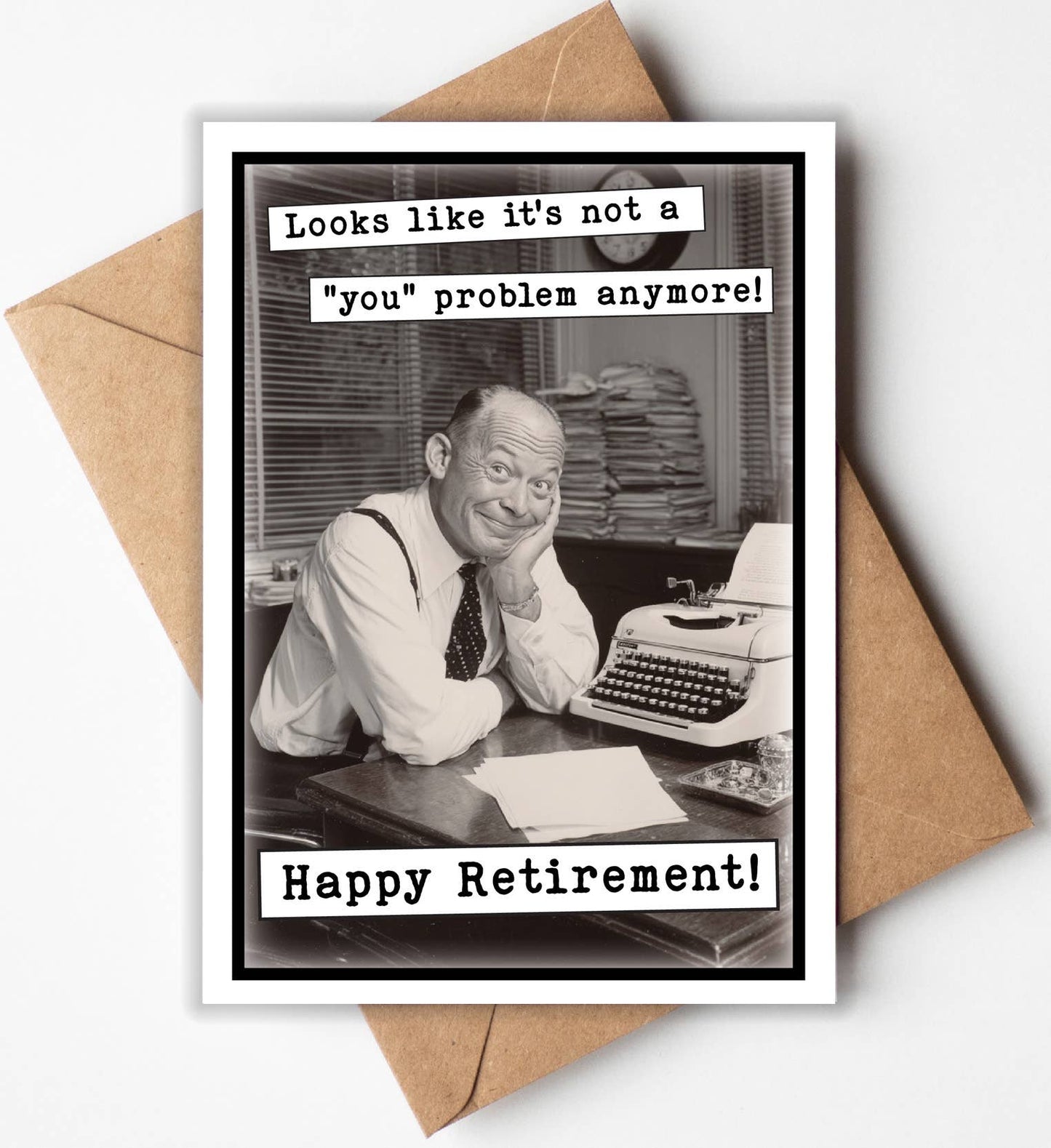 Funny Retirement Card, Retirement Gifts | Handmade in USA