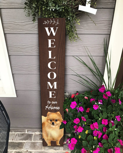 Pomeranian Welcome sign