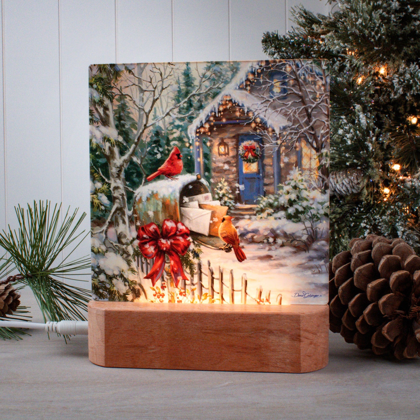 Cardinal Cottage LED Nightlight
