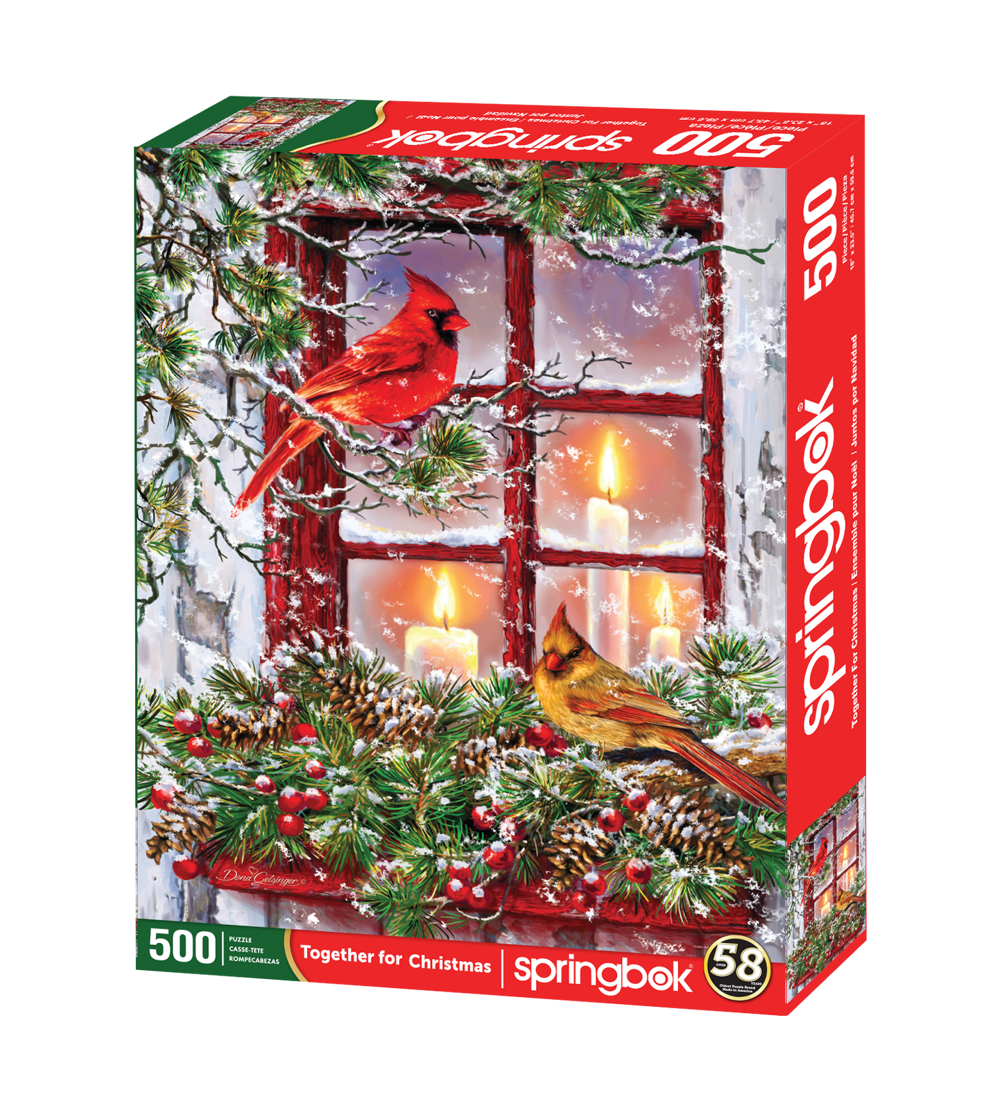 Together for Christmas 500 Piece Jigsaw Puzzle