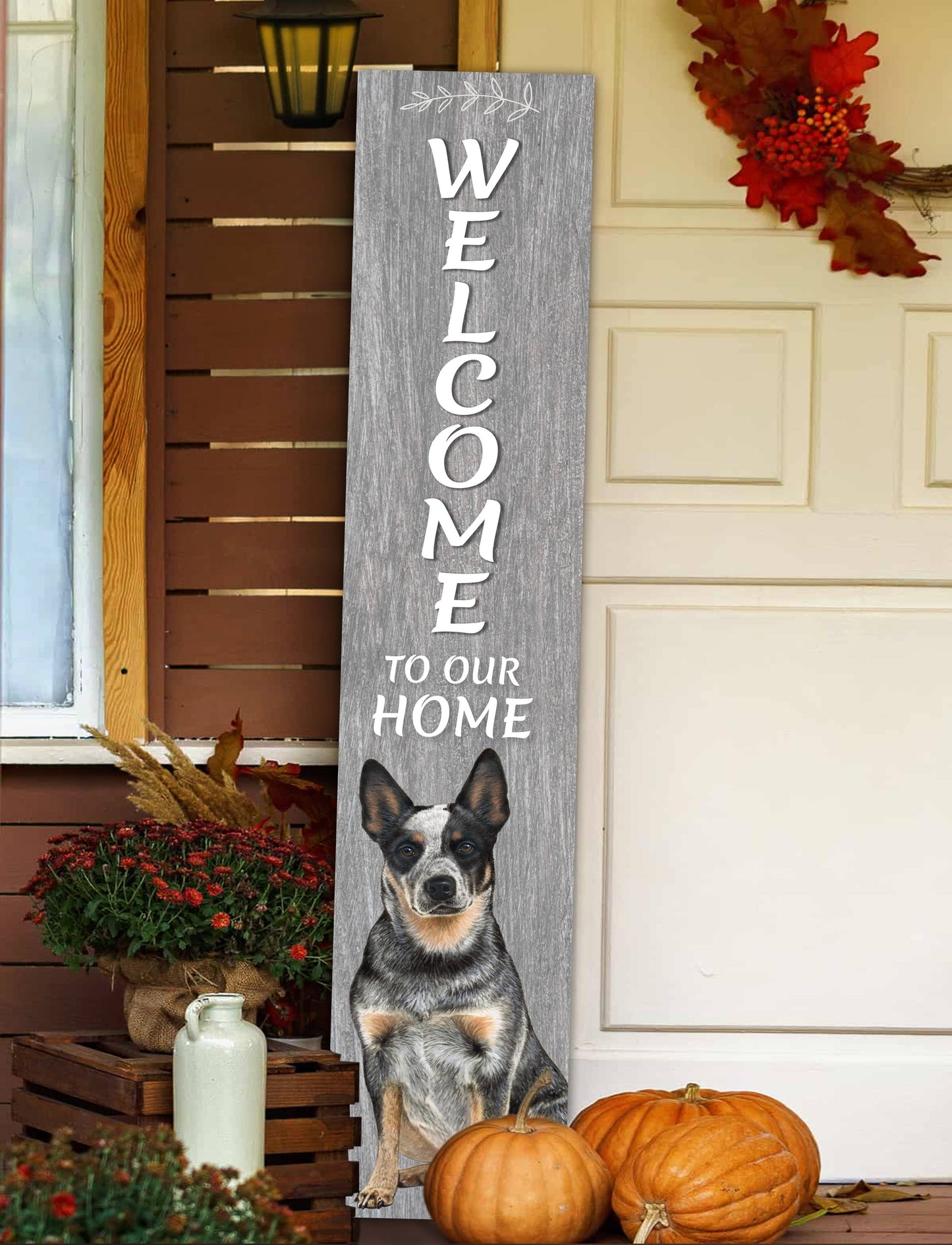 Australian Cattle Dog Welcome sign