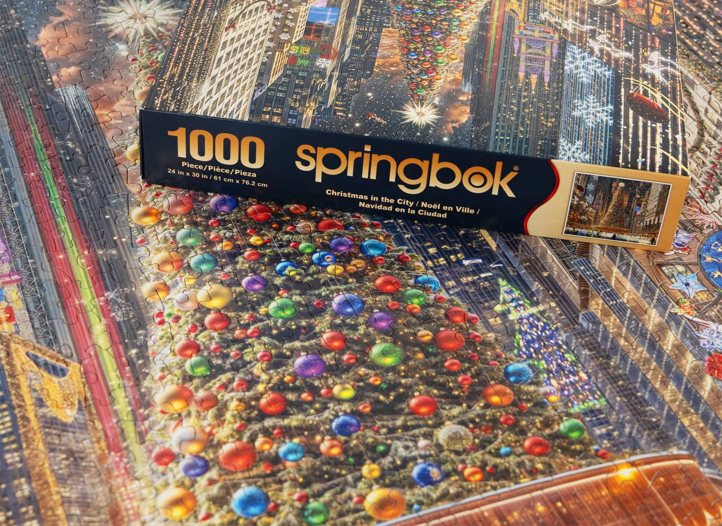 Christmas in the City 1000 Piece Jigsaw Puzzle
