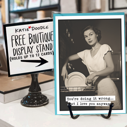 Funny Valentines Day, Anniversary Cards - FREE Card Display