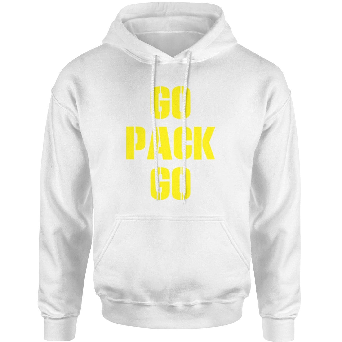 Go Pack Go Green Bay Adult Hoodie Sweatshirt