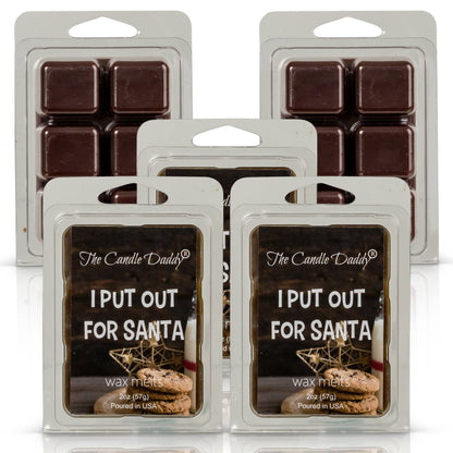 I Put Out For Santa - Funny Chocolate Chip Cooke Scented