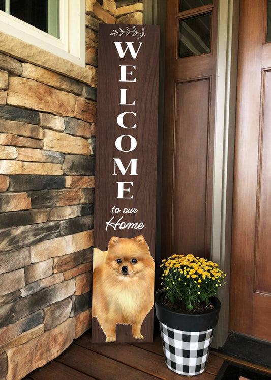 Pomeranian Welcome sign