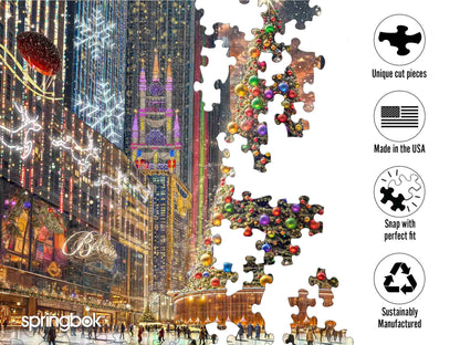 Christmas in the City 1000 Piece Jigsaw Puzzle