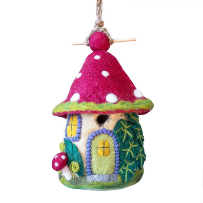 Birdhouse: Mossy Mushroom