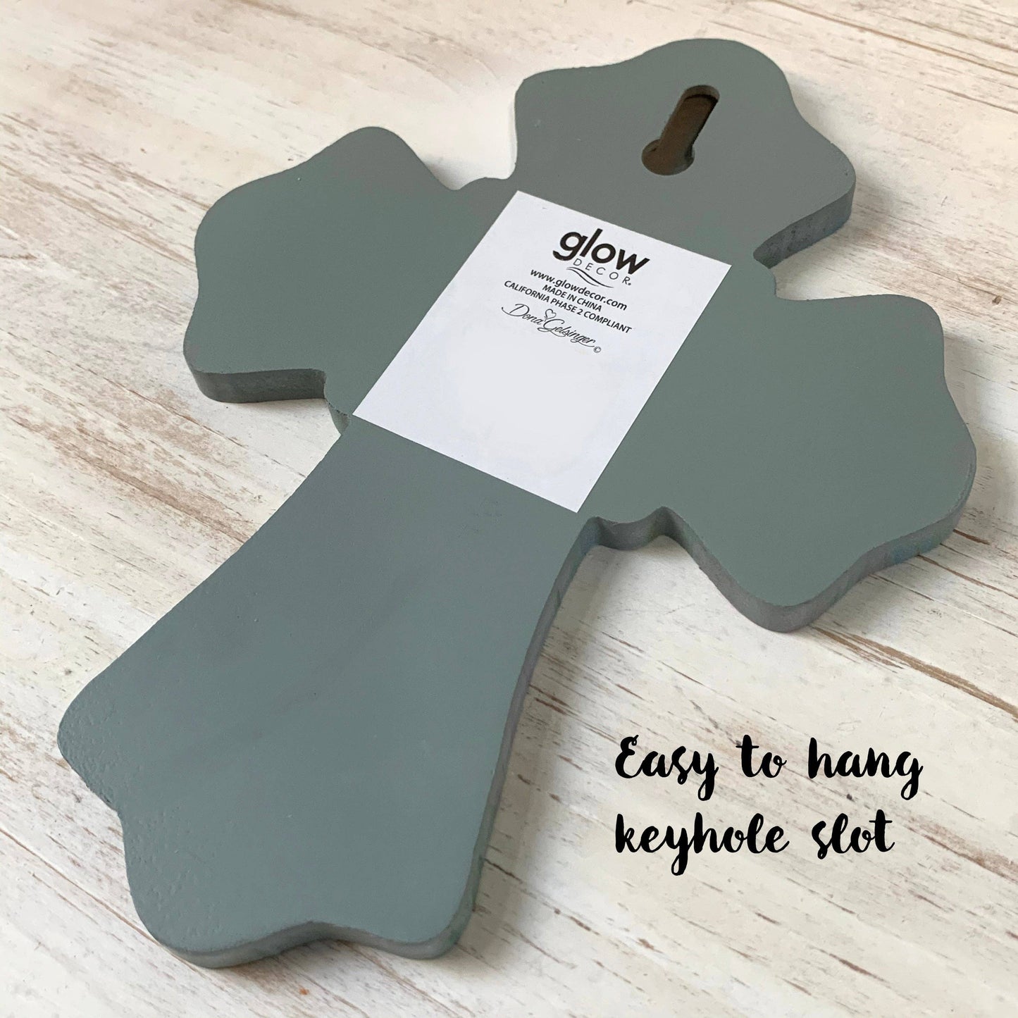 Deer Wooden Cross