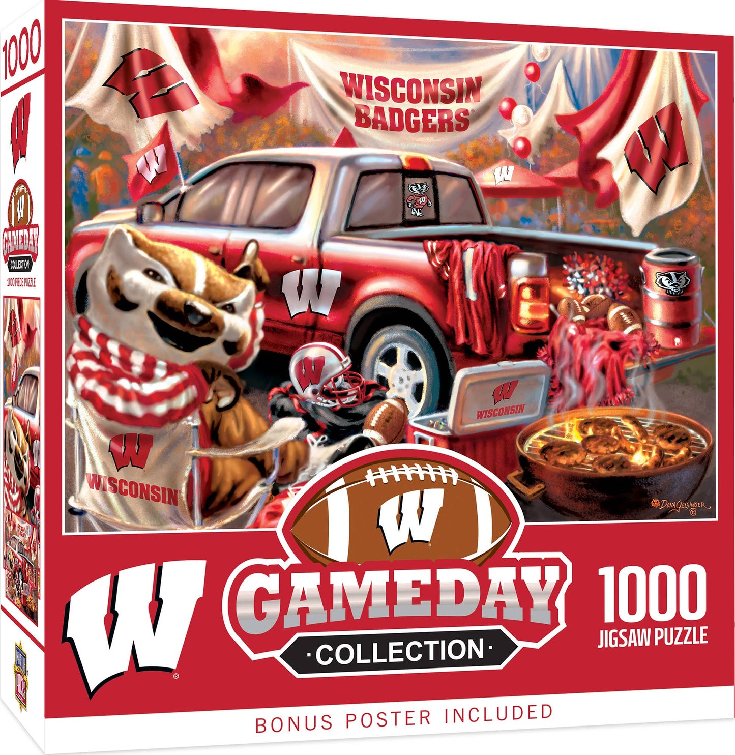 Wisconsin Badgers - Gameday 1000 Piece Puzzle