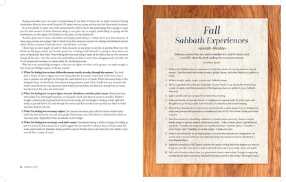 Sabbath Soup:  Weekly Menus and Rhythms