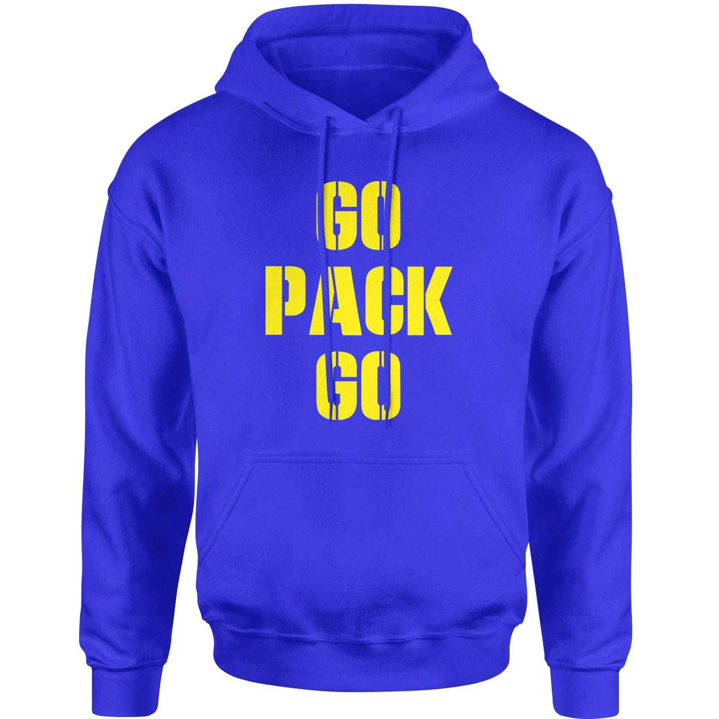 Go Pack Go Green Bay Adult Hoodie Sweatshirt