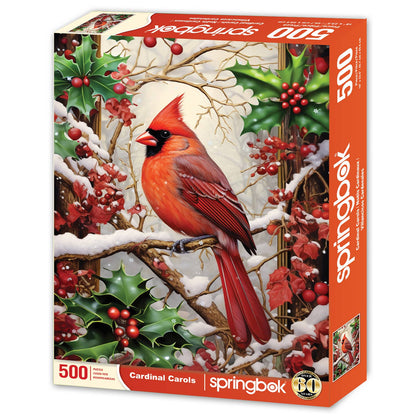 Cardinal Carols 500 Piece  Jigsaw Puzzle