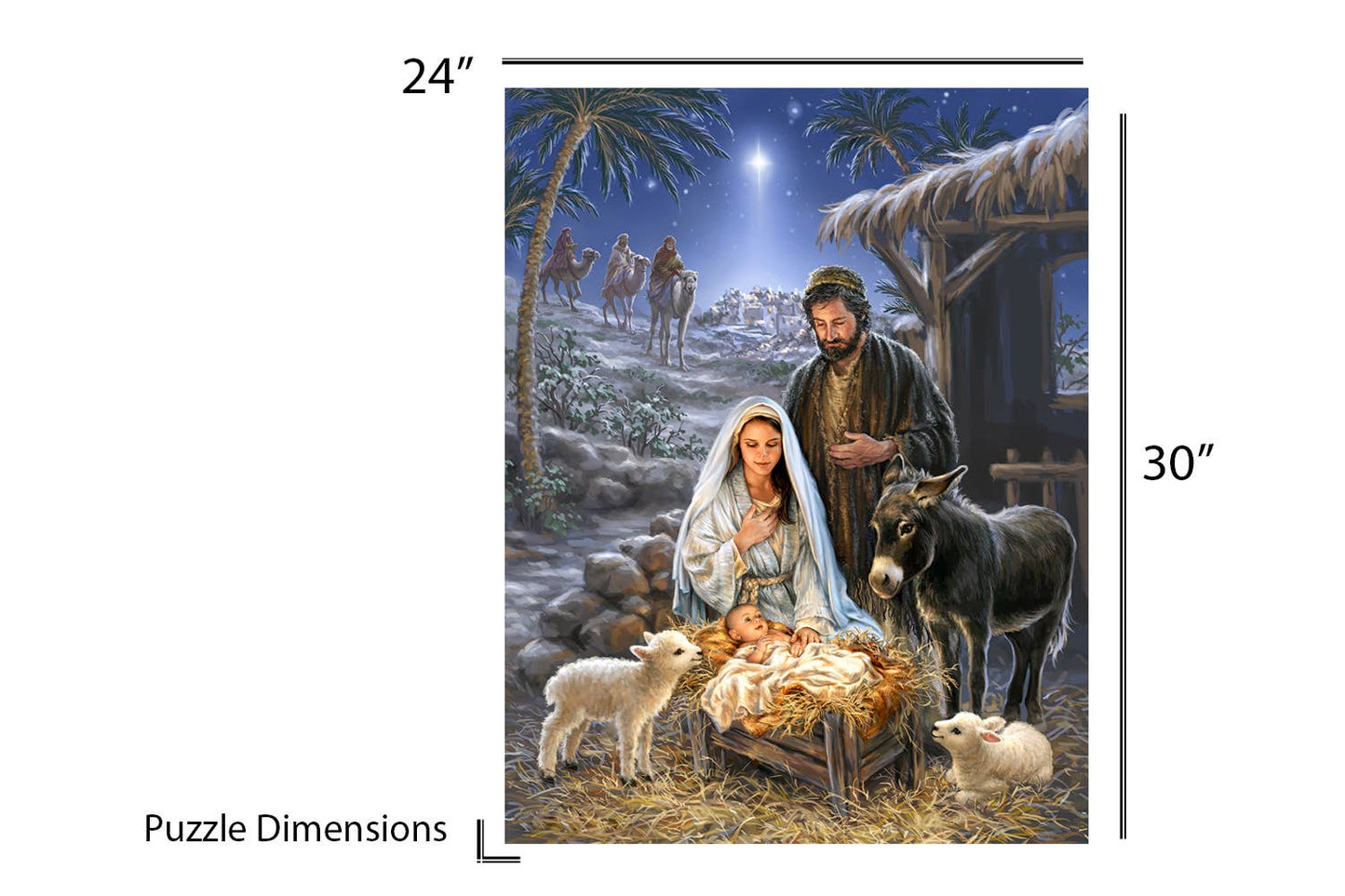 Savior is Born 1000 Piece Jigsaw Puzzle