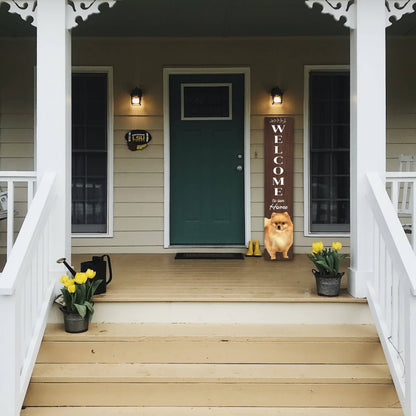 Pomeranian Welcome sign