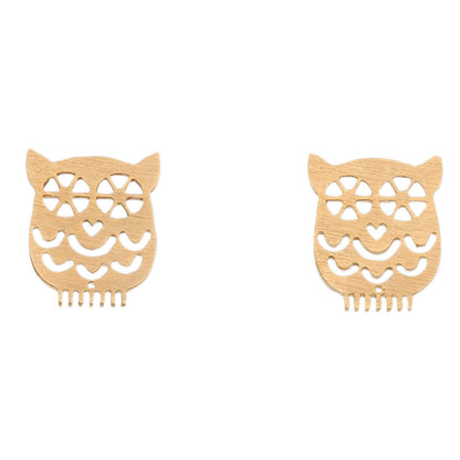 Sale - Stud Buds Cutout Owl Earrings
