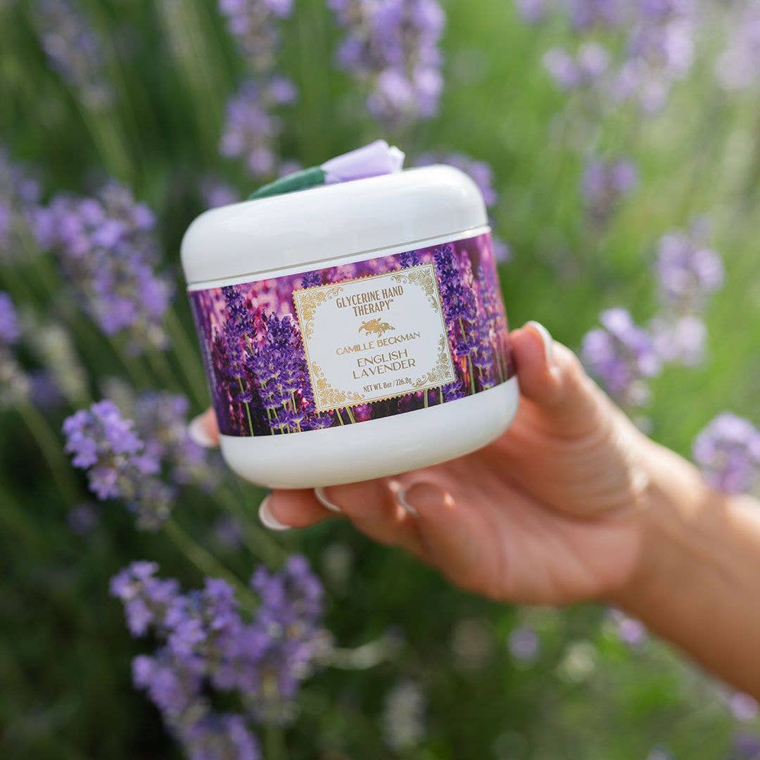 English Lavender Glycerine Hand Therapy 8oz Jar