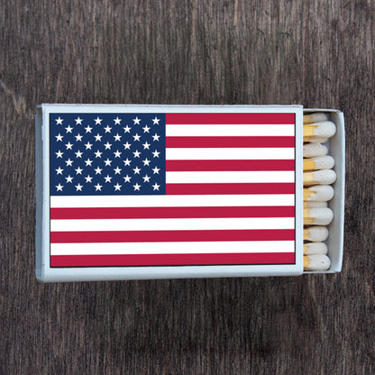 Matches • American Flag USA • Home Decor for Candles