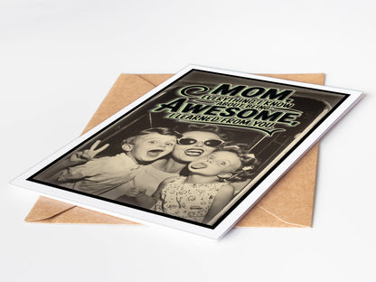 Funny Mothers Day Cards + Display Stand | Mothers Day Gifts