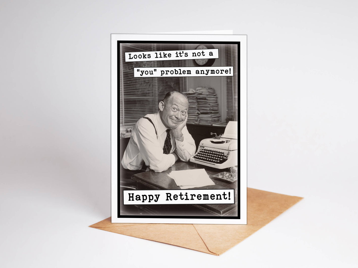 Funny Retirement Card, Retirement Gifts | Handmade in USA