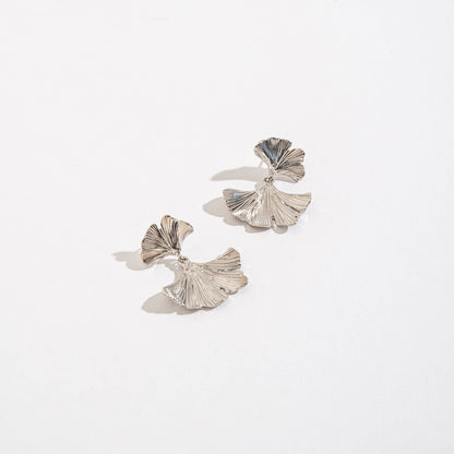 Sale - Ginkgo Drop Earrings