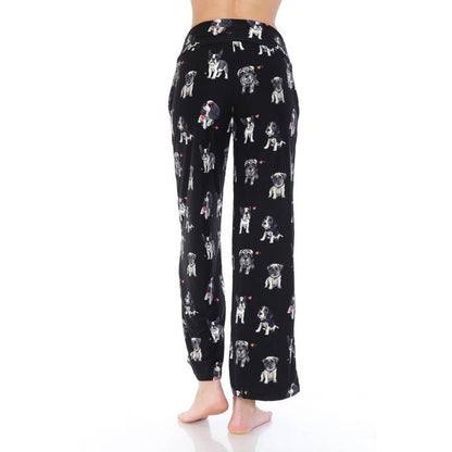 Buttery Soft Print Pajama Pants with Drawstring