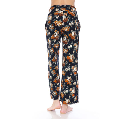 Buttery Soft Print Pajama Pants with Drawstring
