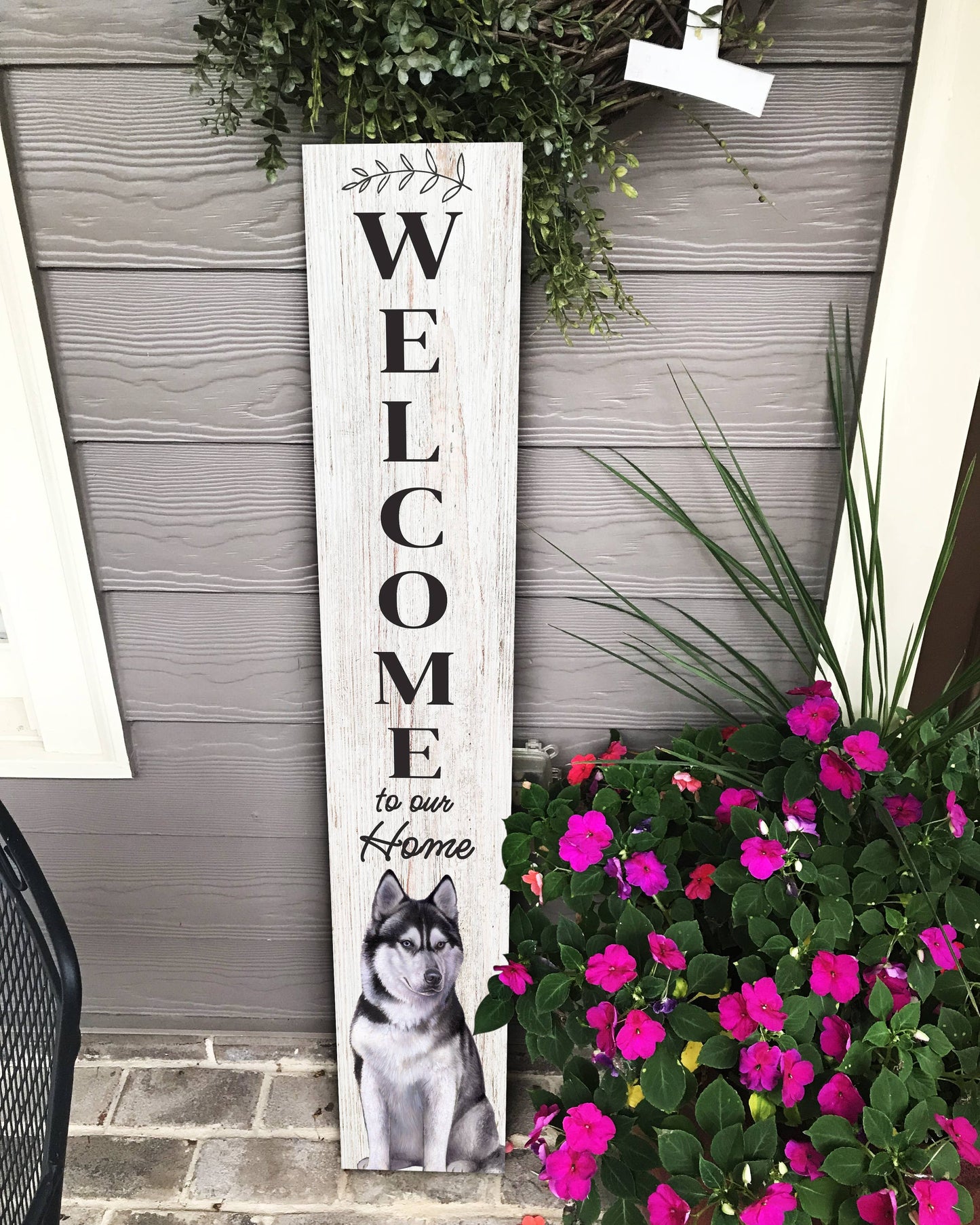 Westie Welcome sign