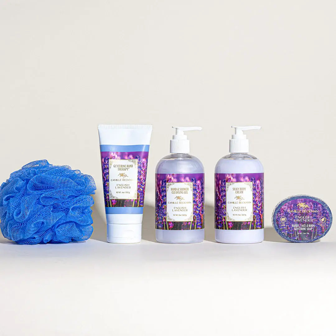 English Lavender Essentials Gift Basket