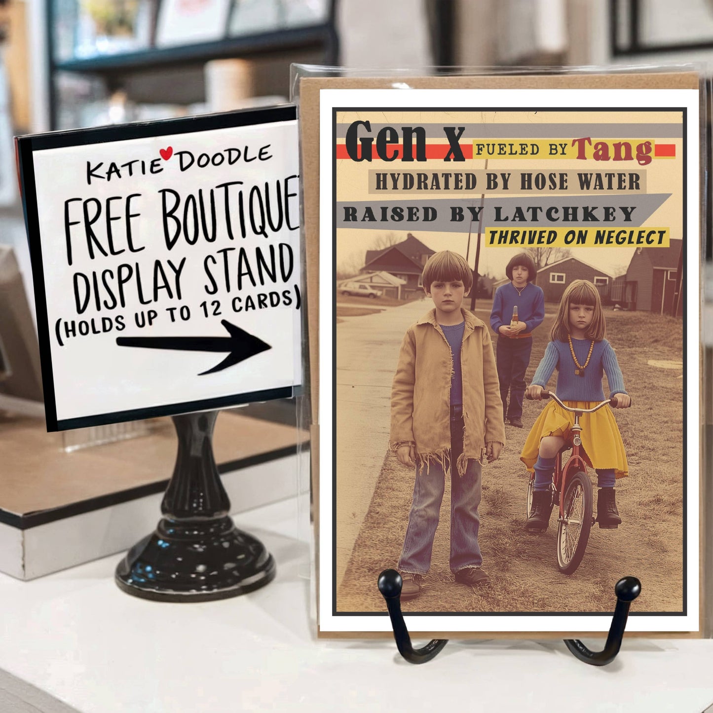 Birthday Greeting Cards Funny for Men Women Him Guys (Gen X)