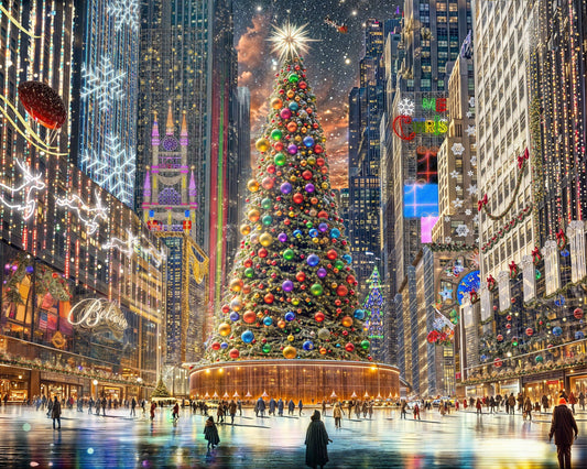 Christmas in the City 1000 Piece Jigsaw Puzzle
