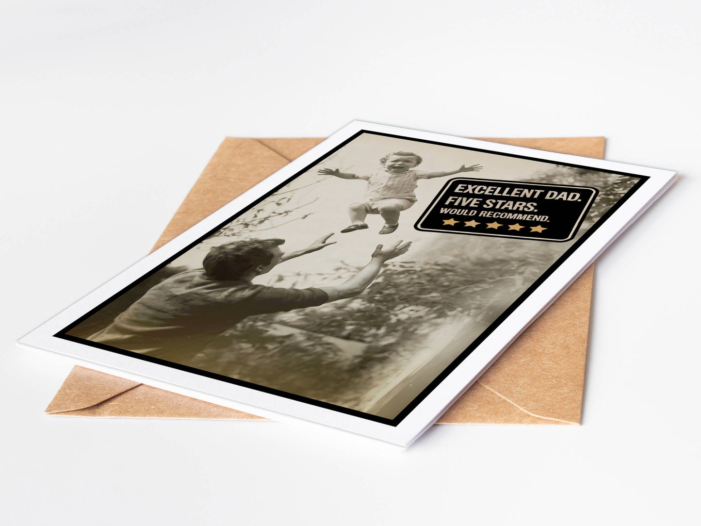 Funny Fathers Day Cards | Free Display Stand | Made in US