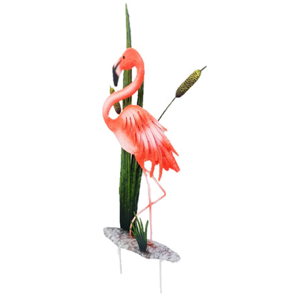 21.7" Iron Flamingo Stake