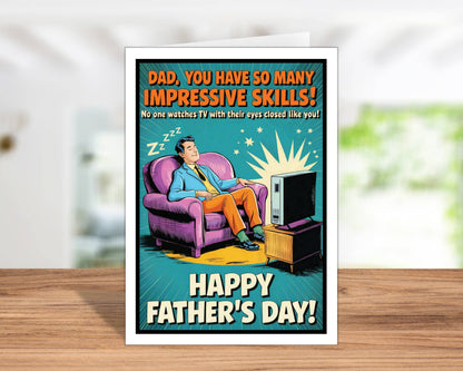Funny Fathers Day Cards | Fathers Day Gifts | Free Display