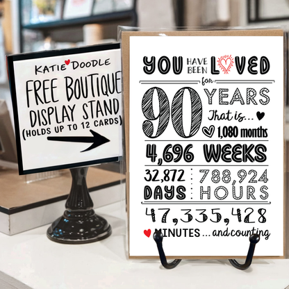 90th Birthday Cards / Anniversary / Gifts - Bulk