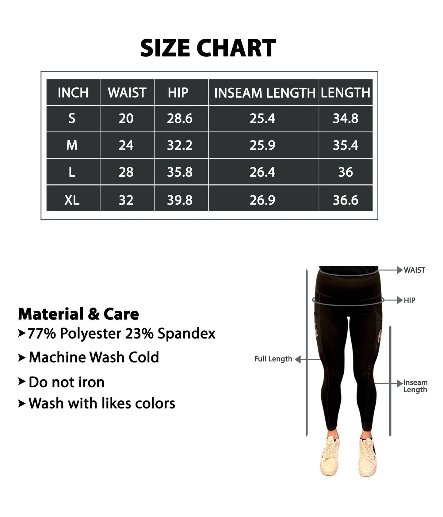 25" HIGH RISE LEGGINGS STARTER PACKAGE
