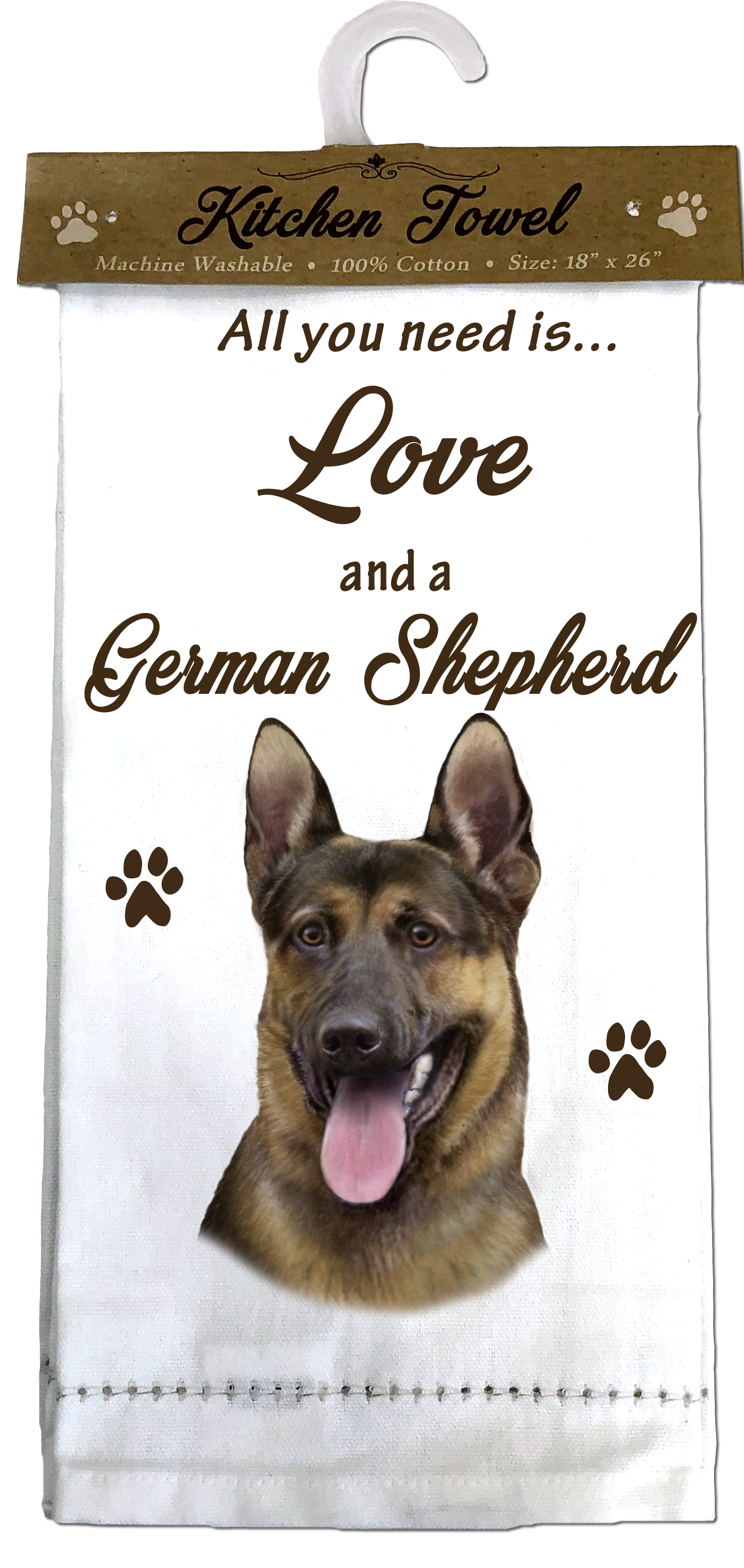 German Shepherd Kitchen Towel