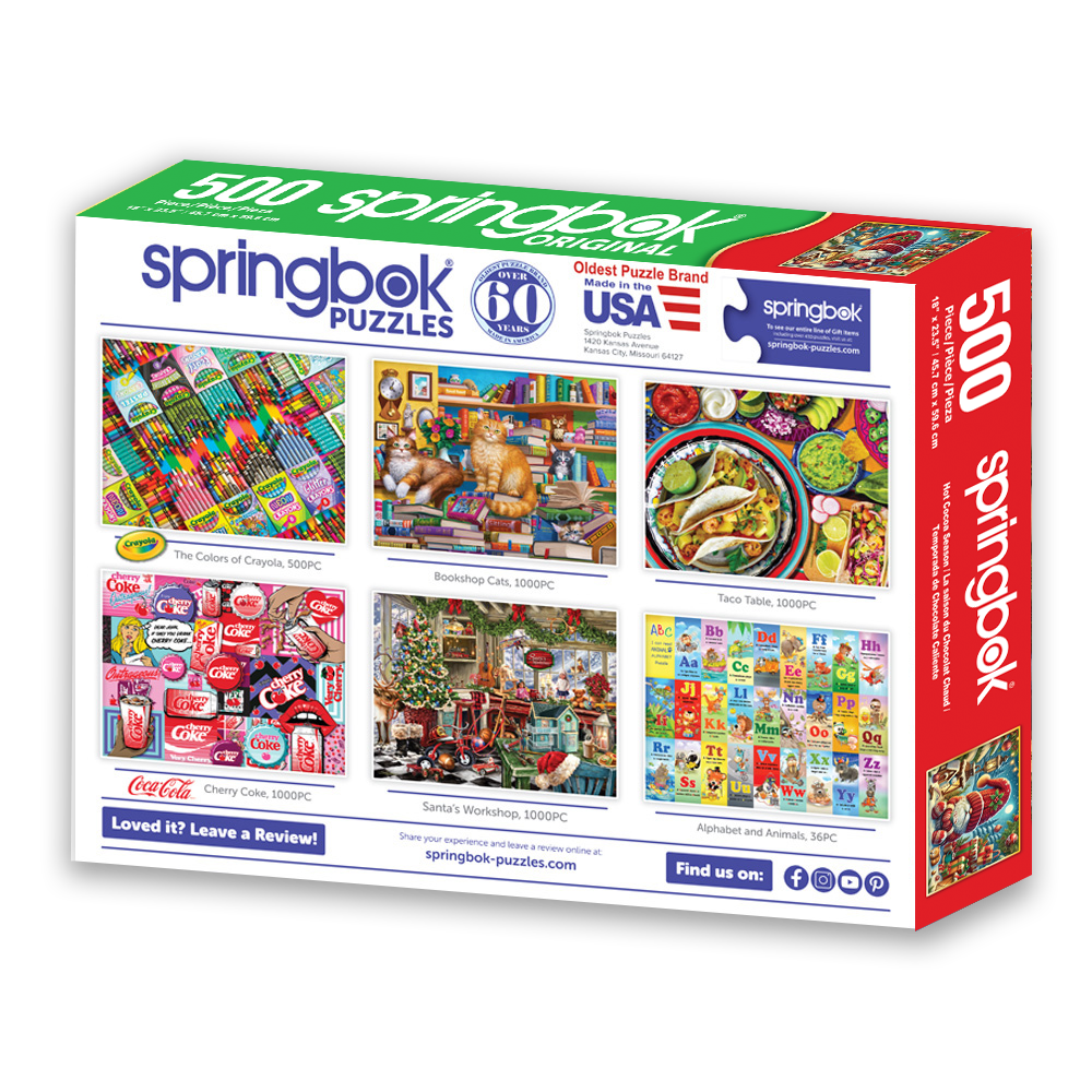 Hot Cocoa Season 500 Piece Jigsaw Puzzle